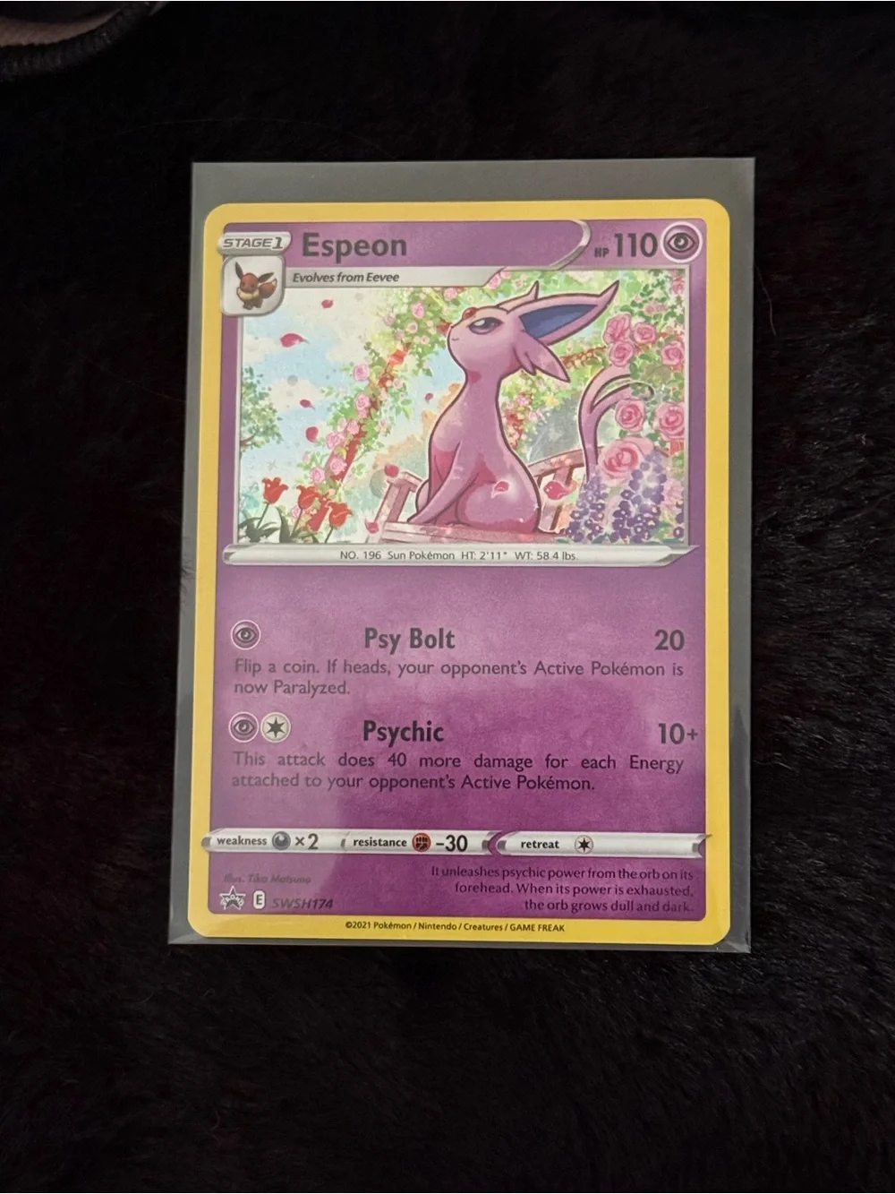 Espeon Black Star Promo